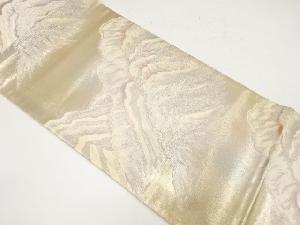 山並模様織り出し袋帯